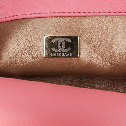 Chanel Mini Rectangular Classic Lambskin Pearl Crush Single Flap