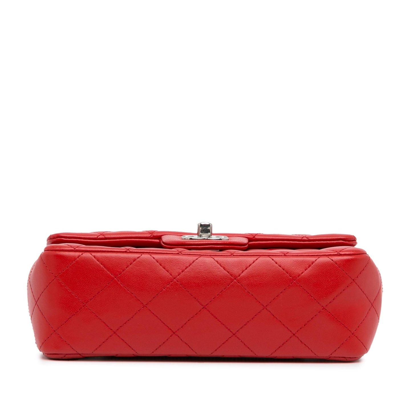 Chanel Mini Rectangular Classic Lambskin Single Flap (SHG-gDFOLY)