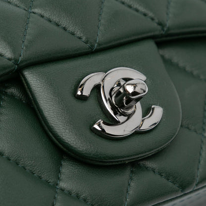 Chanel Mini Rectangular Classic Lambskin Single Flap