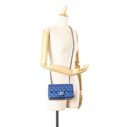 Chanel Mini Rectangular Classic Lambskin Single Flap