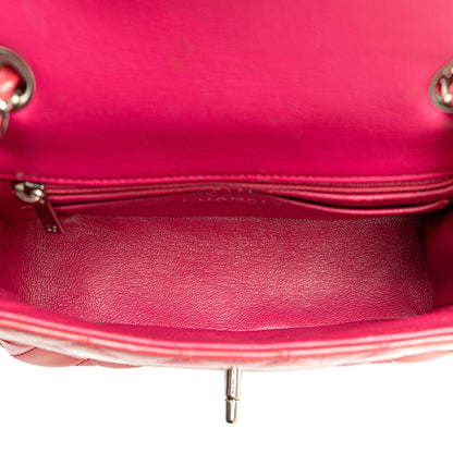 Chanel Mini Rectangular Classic Patent Single Flap (SHG-f5GKzQ)
