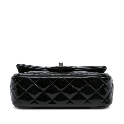 Chanel Mini Rectangular Classic Patent Single Flap (SHG-5JDrQh)