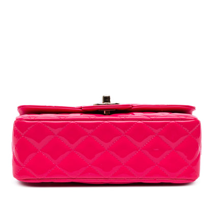 Chanel Mini Rectangular Classic Patent Single Flap
