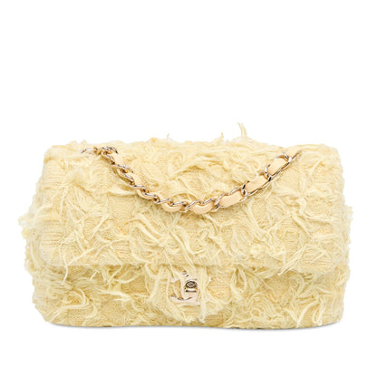 Chanel Mini Rectangular Classic Tweed Single Flap