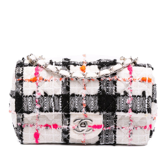 Chanel Mini Rectangular Classic Tweed Single Flap