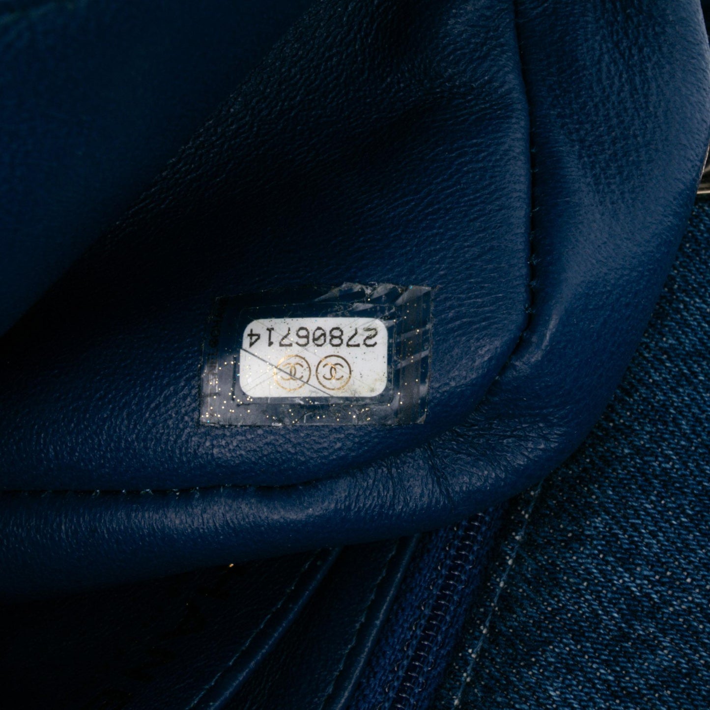 Chanel Mini Rectangular Multicolor Classic Denim Single Flap