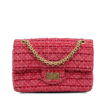 Chanel Mini Rectangular Tweed Reissue Single Flap (SHG-gJDjoh)
