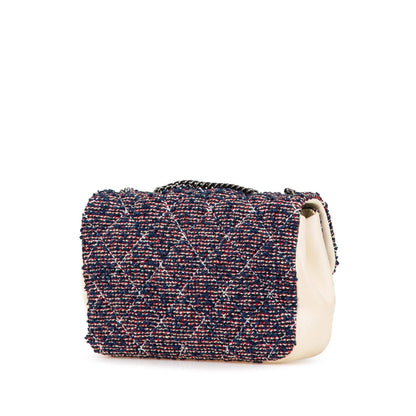 Chanel Mini Rectangular Tweed Single Flap