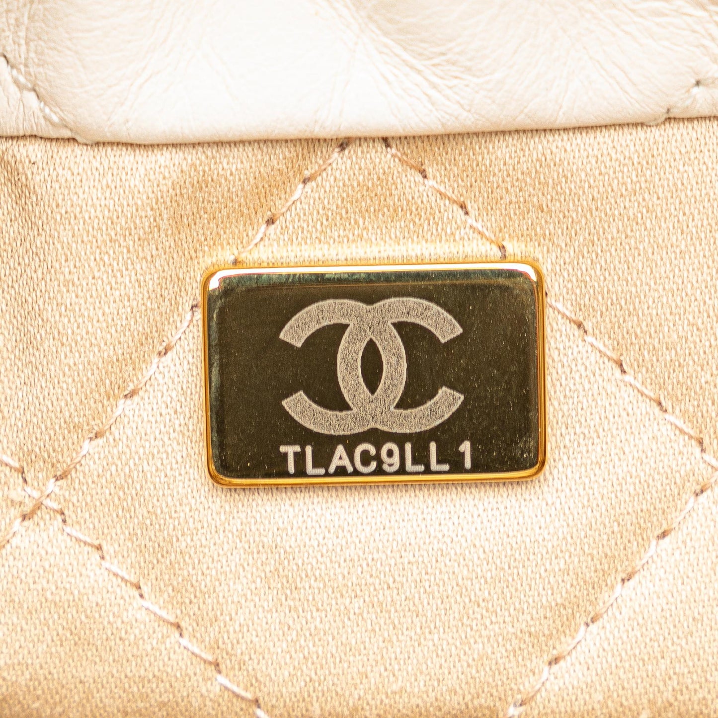 Chanel Mini Shiny Calfskin 22 Hobo (SHG-sj5j49)