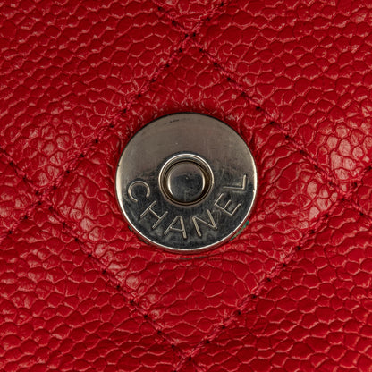 Chanel Mini Square Caviar Incognito Flap (SHG-FUMUNQ)