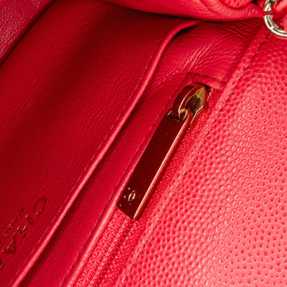 Chanel Mini Square Classic Caviar Single Flap
