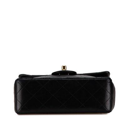 Chanel Mini Square Classic Lambskin Single Flap (SHG-uffUKC)