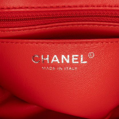 Chanel Mini Square Classic Lambskin Single Flap