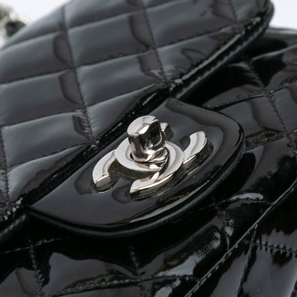 Chanel Mini Square Classic Patent Single Flap