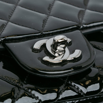 Chanel Mini Square Classic Patent Single Flap
