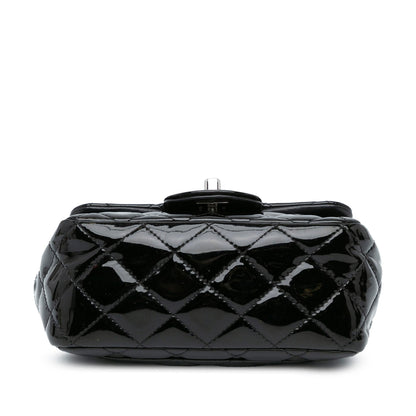 Chanel Mini Square Classic Patent Single Flap