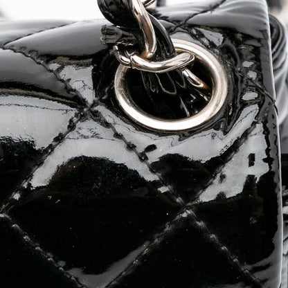 Chanel Mini Square Classic Patent Single Flap