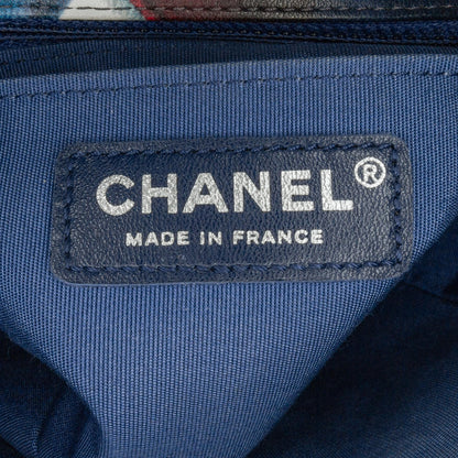 Chanel Mini Square Classic Printed Lambskin Airlines Flap (SHG-hfSUwf)