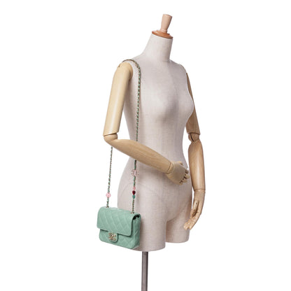 Chanel Mini Square Lambskin Candy Hearts Flap (SHG-1Ku7iU)