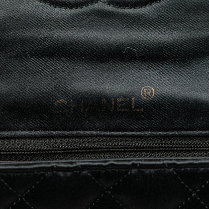 Chanel Mini Square Quilted Satin Single Flap