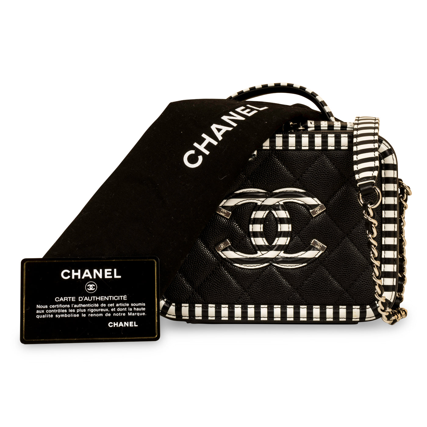 Chanel Filigree CC Vanity Case - Mini