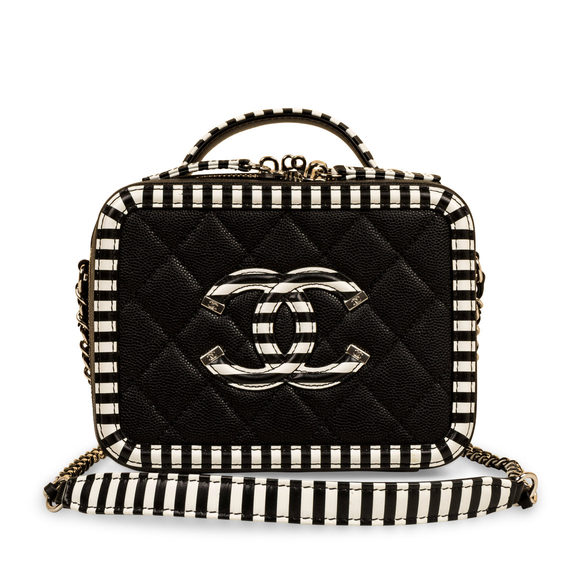 Chanel Filigree CC Vanity Case - Mini