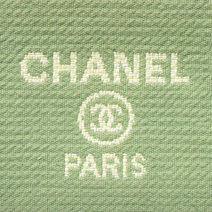 Chanel Mixed Fibers Deauville Pochette