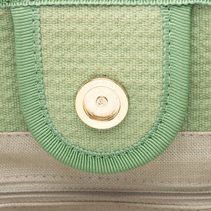 Chanel Mixed Fibers Deauville Small Tote
