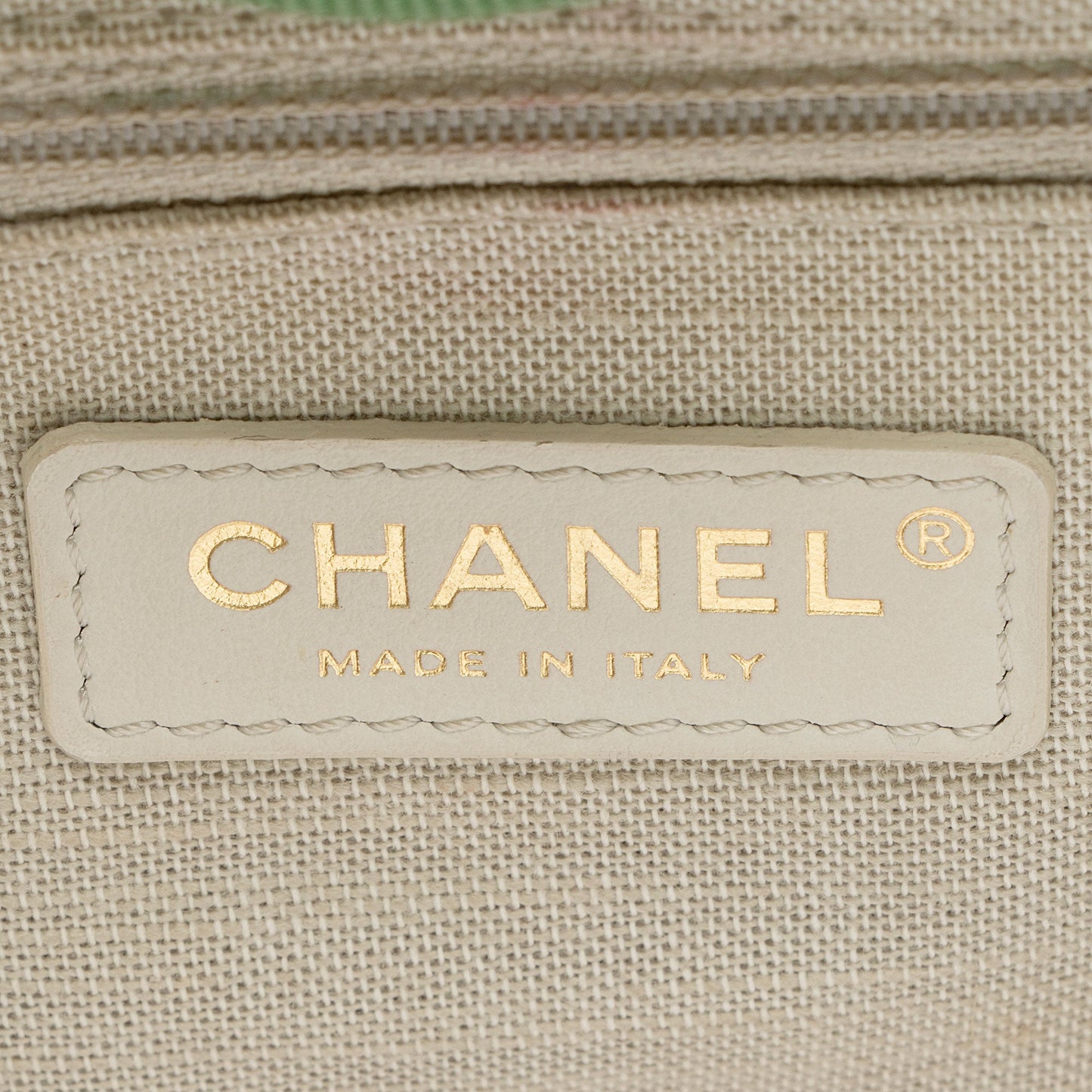 Chanel Mixed Fibers Deauville Small Tote