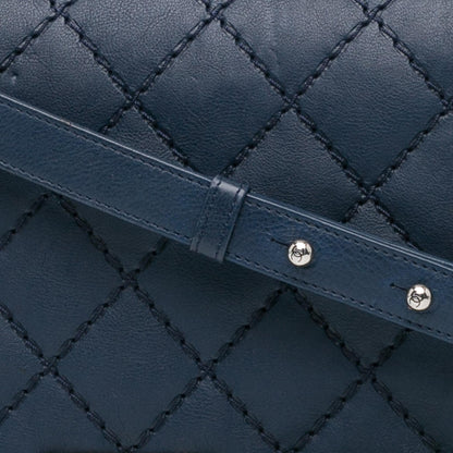 Chanel New Medium Calfskin Double Stitch Boy Flap (SHG-LubuFw)