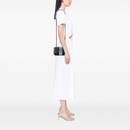 Chanel New Mini Pleated Perforated Lambskin Single Flap