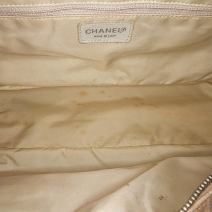 Chanel New Travel Line Canvas Handbag (SHG-30128)