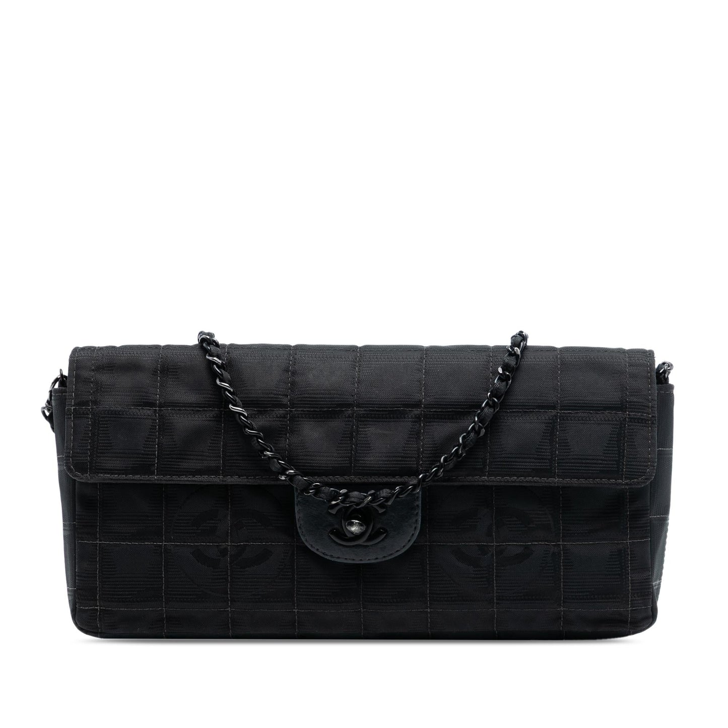 Chanel New Travel Line Nylon East West Flap