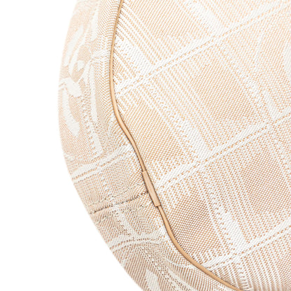 Chanel New Travel Line Nylon Round Pouch