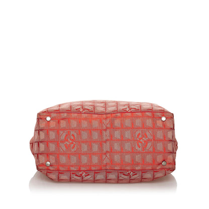 Chanel New Travel Line Nylon Tote Bag (SHG-29977)