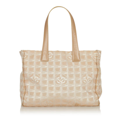 Chanel New Travel Line Nylon Tote Bag (SHG-33878)