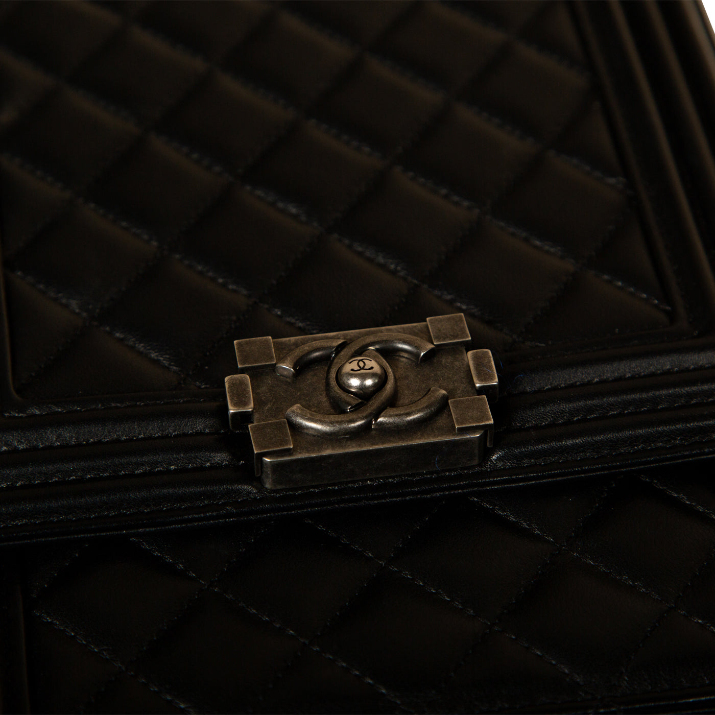 Chanel North/South Boy Bag