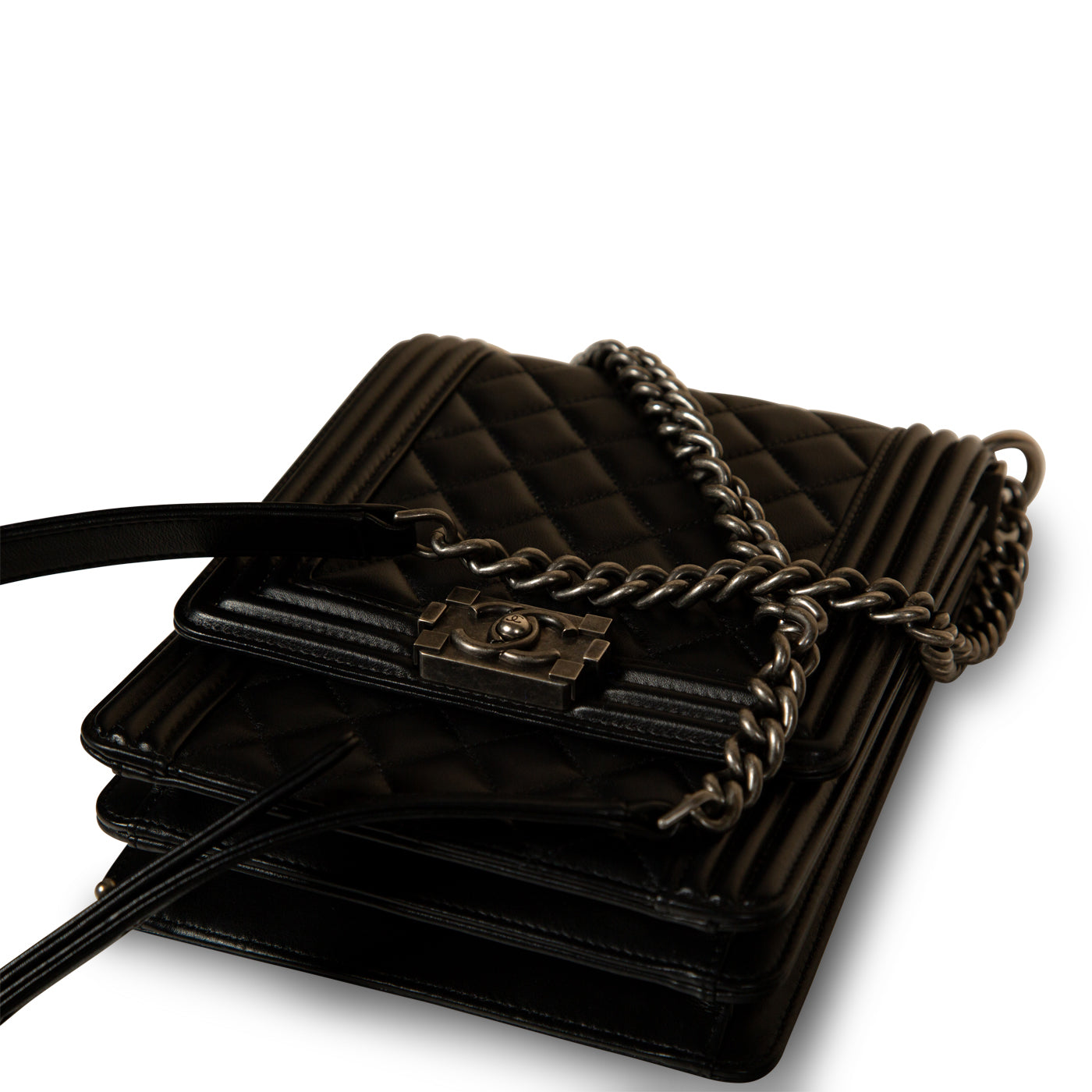 Chanel North/South Boy Bag