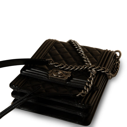 Chanel North/South Boy Bag