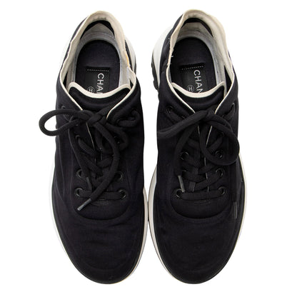 Chanel Nylon CC Sneakers - Size 10 / 40