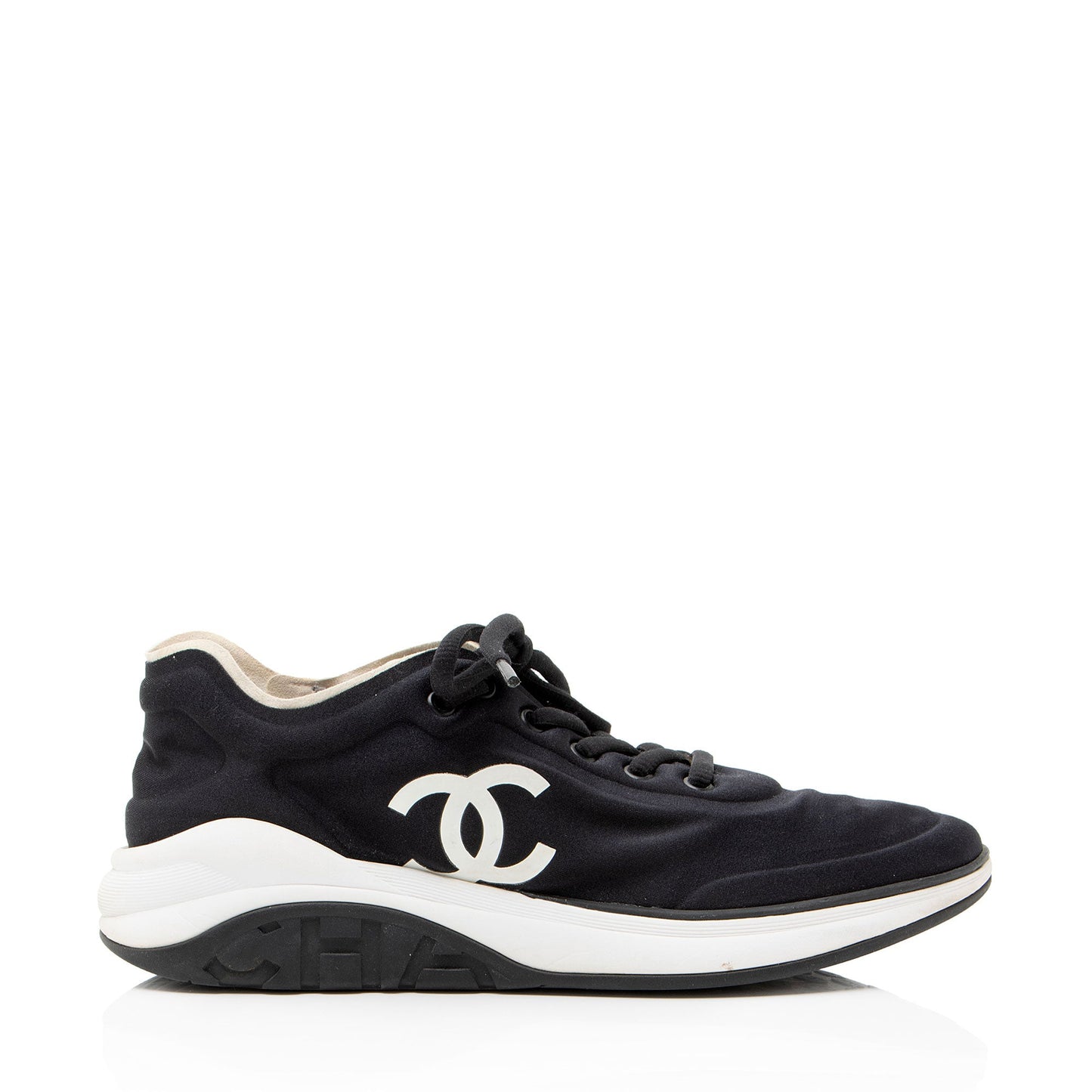 Chanel Nylon CC Sneakers - Size 10 / 40
