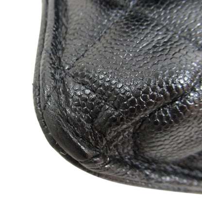 Chanel Nylon Graffiti Foldable Shopping Tote in Caviar Flap (SHG-Urz0Ek)