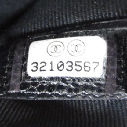 Chanel Nylon Graffiti Foldable Shopping Tote in Caviar Flap (SHG-Urz0Ek)