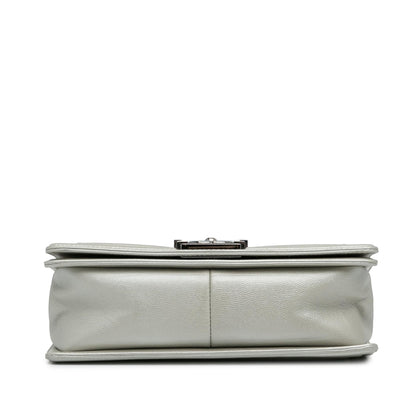 Chanel Old Medium Quilted Caviar Boy Flap