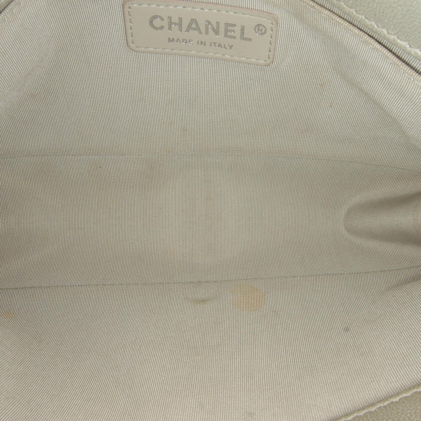Chanel Old Medium Quilted Caviar Boy Flap