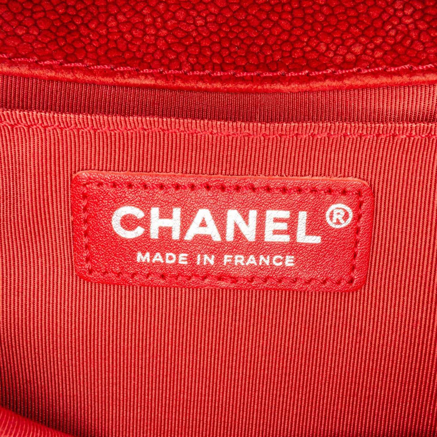 Chanel Old Medium Quilted Caviar Boy Flap