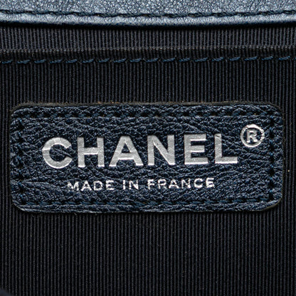 Chanel Old Medium Quilted Lambskin Boy Flap