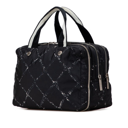 Chanel Old Travel Line Nylon Handbag