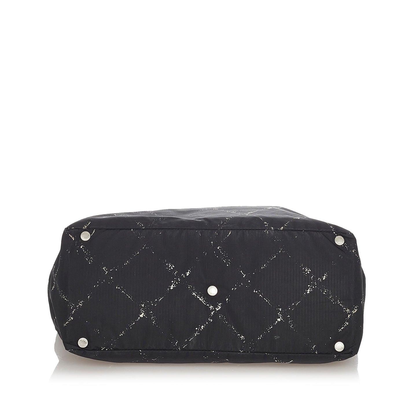 Chanel Old Travel Line Nylon Tote Bag (SHG-23286)