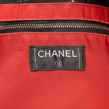Chanel Old Travel Line Nylon Tote